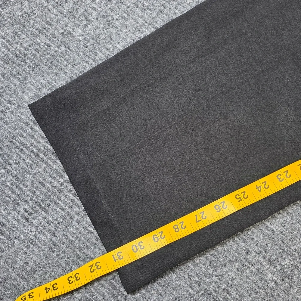Kenneth Cole Reaction Flat Front Dress Pants Men's Size‎ 42x32 Black